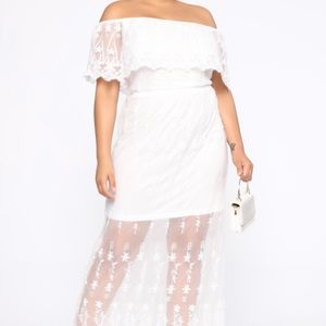 White Lace Dress